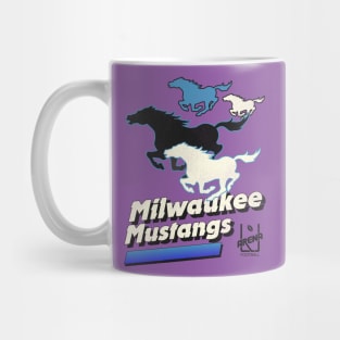 Defunct Milwaukee Mustangs Football Team Mug